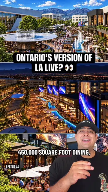 ONTARIO’S VERSION OF LA LIVE? 👀 Capital City is currently being developed right