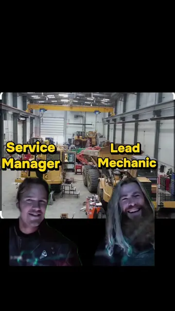 Heavy equipment shop and the service manager thinks he runs the shop but it’s al