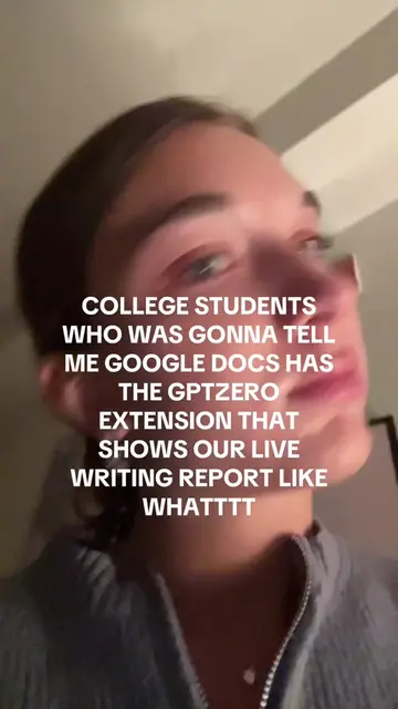 why is nobody talking abt this #college #writing #chatgpt #gptzeroad