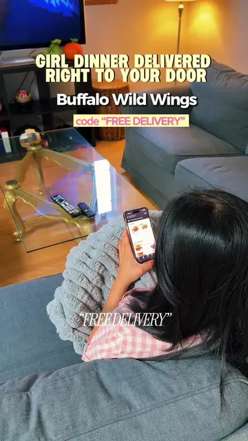 my stomach was talking back andgood thing @Buffalo Wild Wings has FREEDELIVERY �