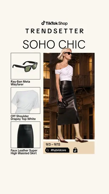 Capture that effortless downtown energy. Shop these curated Soho Chic sets throu