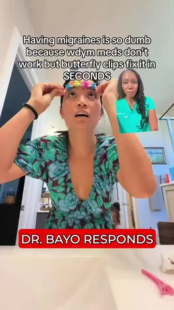 What else helps your migraines? Let me know below! Stitch with @Nika and Emeka 
