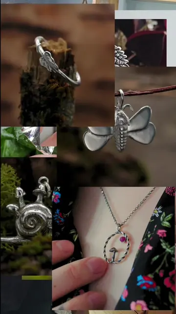 Hii, I'm Poppy and I make sustainable jewellery inspired by nature (and bugsssss