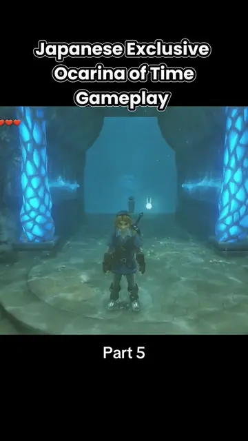 Japanese exclusive Ocarina of Time gameplay Part 5 #zelda #ocarinaoftime #theleg