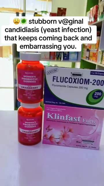 😩🦠 stubborn v@ginal candidiasis (yeast infection) that keeps coming back and e