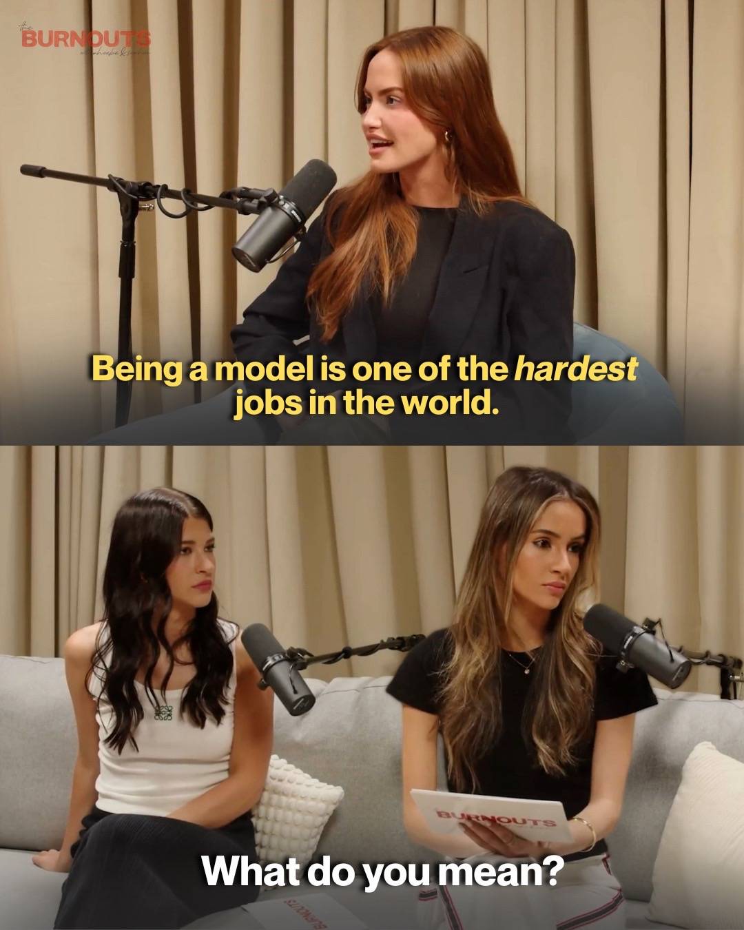 Follow The Burnouts ❤️‍🔥 Watch our full episode with Haley Baylee at the link i