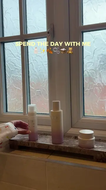 let’s spend the day together 🫧✨🧴🕯️with my fave serum mist from @haruharu wond