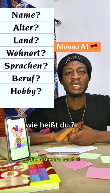 Jour 1 : Voca ai me fait passer un test oral d’allemand 😭…. #vocaai #learnlangu