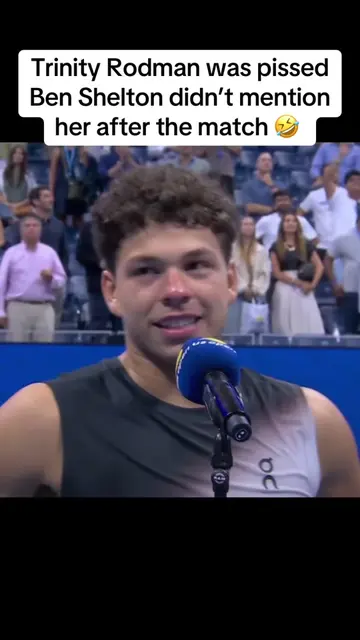 #benshelton #trinityrodman #tennis #USOpen 