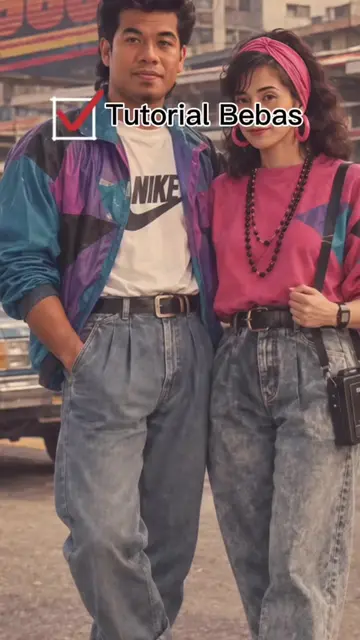 ✨ Ubah foto modern menjadi kenangan dari tahun 80-an! Caranya cukup sederhana. U