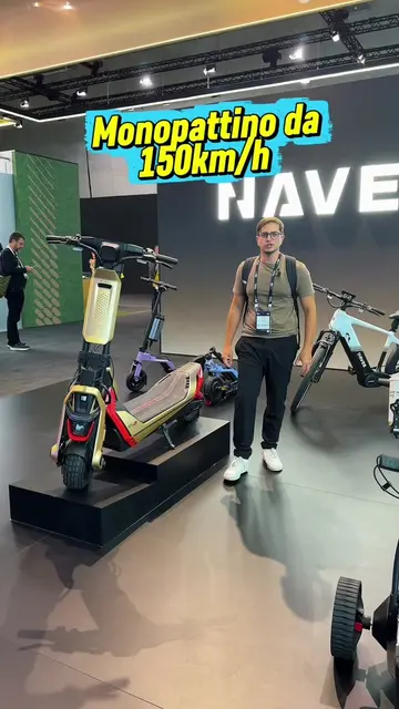 150km orari 200km autonomia, navee mostra il monopattino più potente sul mercato