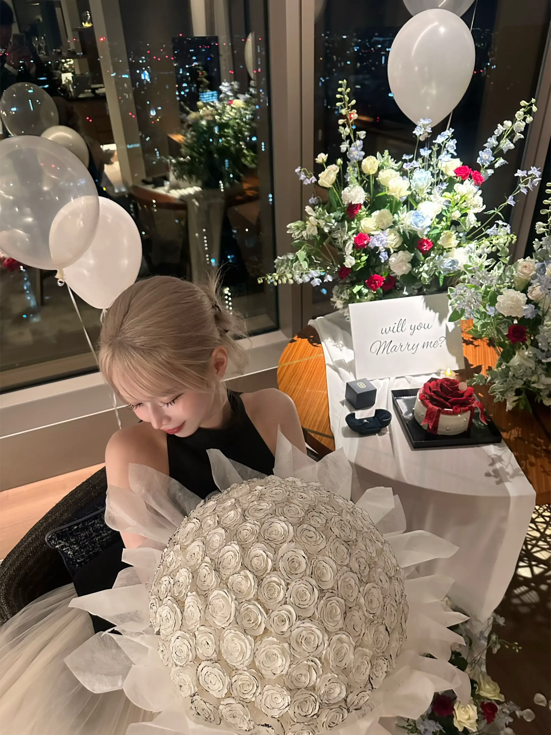 結婚はしたくない！とずっと公言してたのに、初めて結婚したいと思える相手に出逢えましたっ 昔から言ってた100個くらいの理想像が全て当てはまる人で、自分の唯一の欠