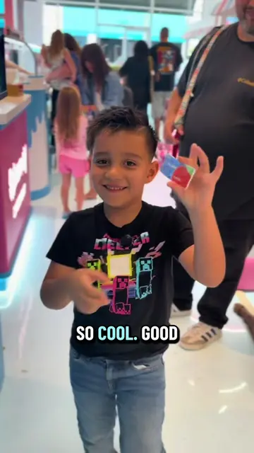 We found a new slime-making experience in Temecula! 💙 He got to choose everythi