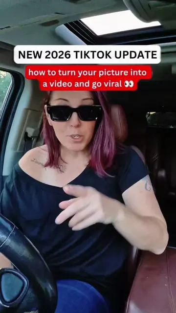 TIKTOK NEW UPDATE: here's how to go viral turning your picture into a video #upd