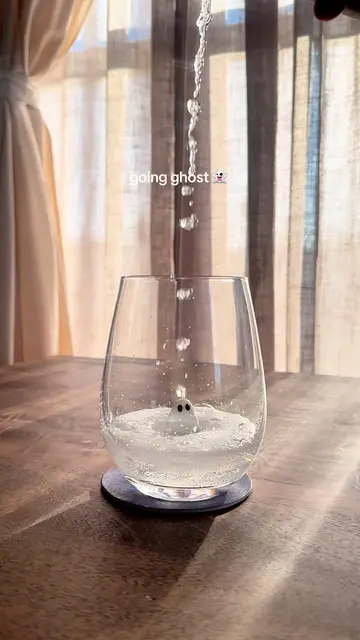 Ghost wine glasses are perfectly haunting for spooky season 👻 Halloween ’26 is 