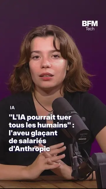 Des salariés d’Anthropic alertent sur un “risque mortel” lié à l’IA 🤖📱 Sur X, 
