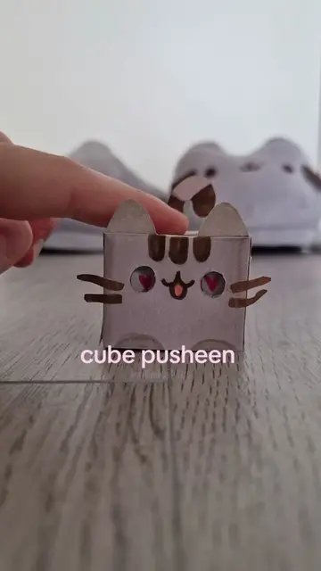 diy pusheen once again!! #pusheen #DIY #papercraft #cute #targetaudience 