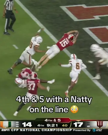 Legendary play by #FernandoMendoza 👏🏆 #espnsocial #cfb #indiana