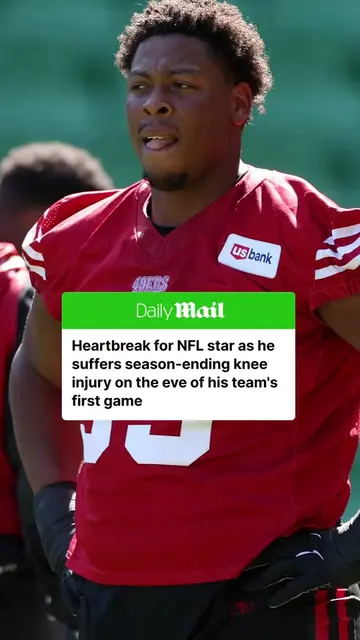 San Francisco 49ers defensive tackle Alfred Collins is out for the season after 
