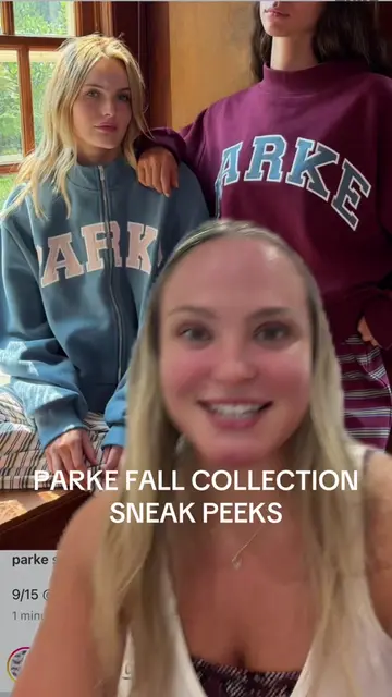 PARKE FALL SNEAK PEEKS! Comment or dm me for link to the drop 9/15 at 10et!! #pa