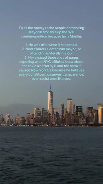 Can we stop with the Islamophobia already #fyp #mamdani #zohran #nyctiktok #911 