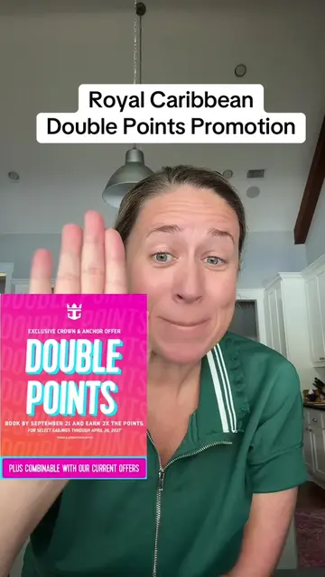 Royal Caribbean Double Points Promotion is back! @Royal Caribbean #staroftheseas