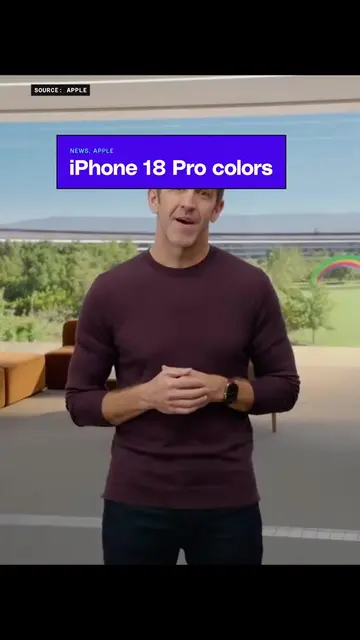 The 18 Pro and Pro Max come in deep black, silver, “glacier,” and burgundy, with
