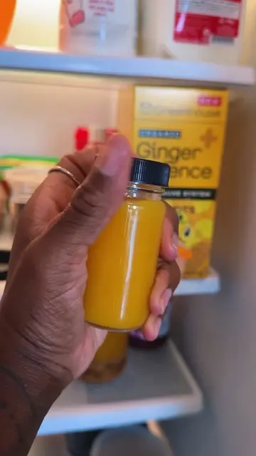 Ginger Tumeric wellness shots in a box. You’ll never catch me without these!  #g