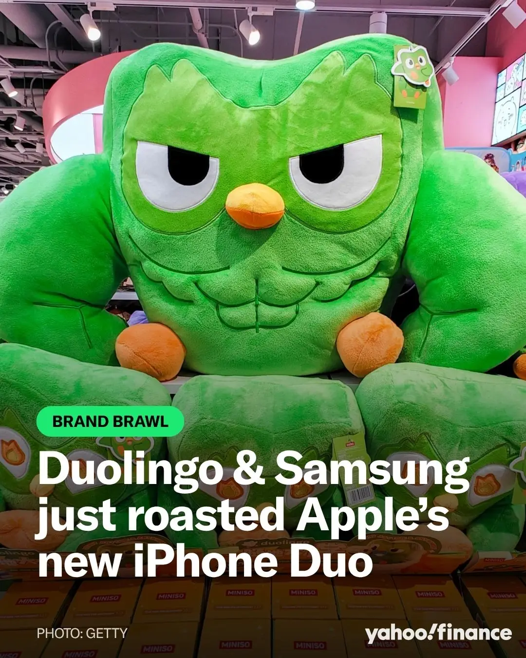 Apple named its new foldable phone the iPhone Duo. Samsung and Duolingo couldn't