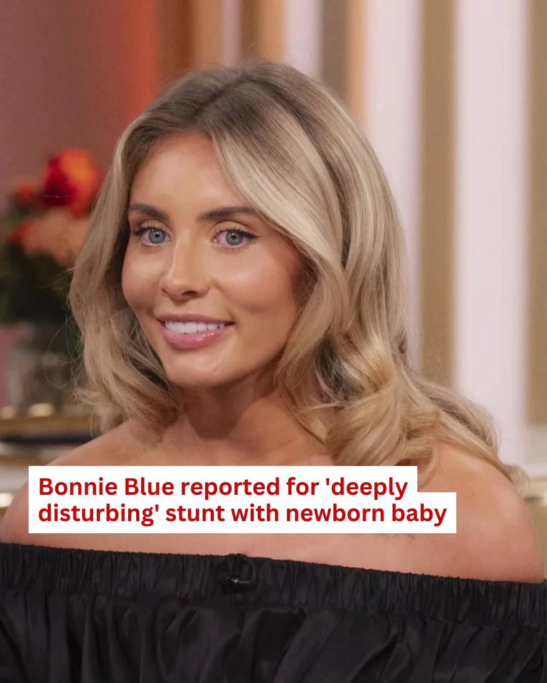 The Tories have reported Bonnie Blue for using her new baby to promote a 'deeply