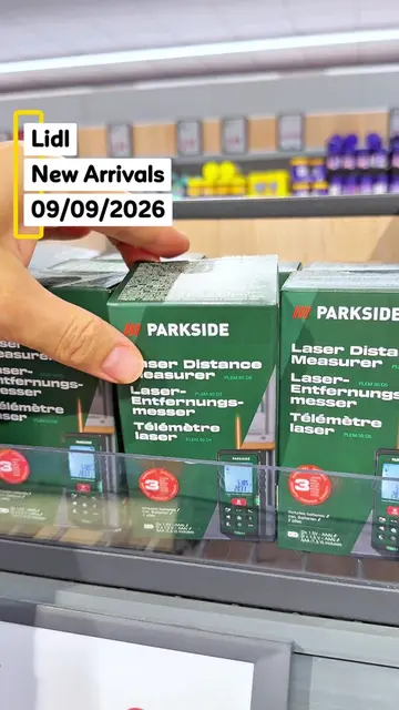 What’s New in Middle of Lidl Aisle Haul? | Parkside Laser Distance Measurer | Se