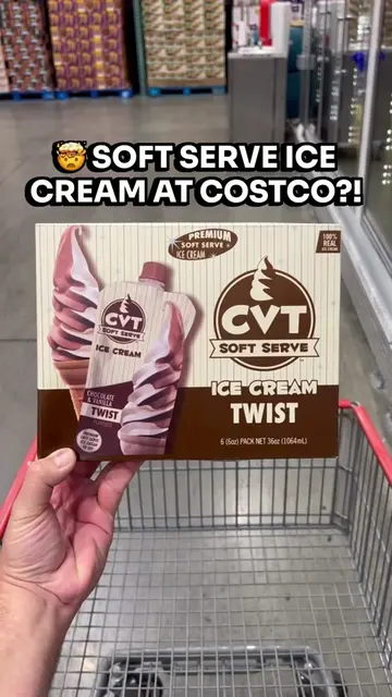 🍦 CVT Soft Serve Ice Cream Twist at Costco makes soft serve at home so easy! Ea