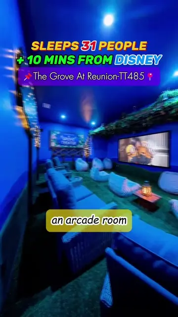 Taking 30+ people to Disney? THIS dream mansion is 10 mins away and way cheaper 