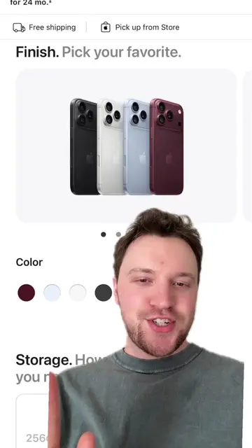 which color iphone would you get?! 🤍🖤🩵 #newiphone #iphone18pro #apple #newpho
