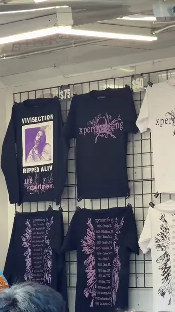 xperiment tour merch #xperiment #kencarson #notmarkie #charlotte 