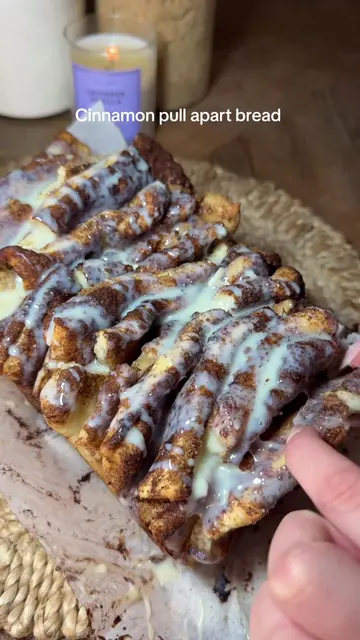 🍞 Cinnamon Pull-Apart Bread Dough * 1 tbsp sugar * 1 tbsp active dry yeast * 1 