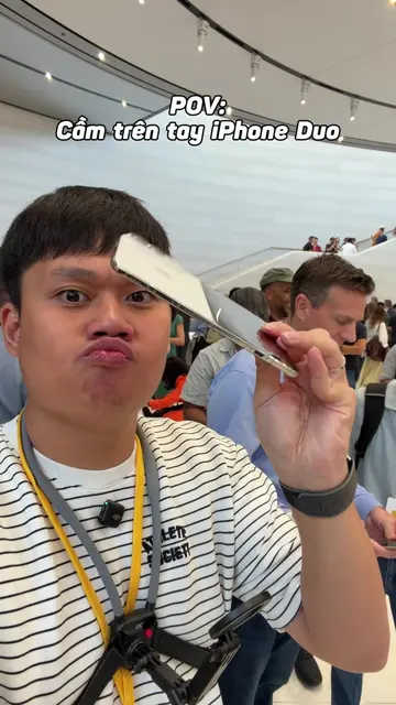 POV: iPhone gập đầu tiên của Apple - iPhone Duo #schannel