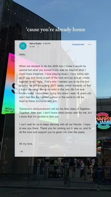 “i don’t know what comes next for me” HARRY CAN YOU NOT WTF ???? 😭😭😭😭 @HSHQ 
