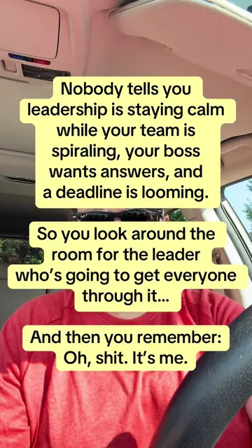 #creatorsearchinsights #managementandleadership  Nobody prepares you for the mom