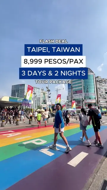 🇹🇼✨ TAIPEI, TAIWAN FOR ONLY ₱8,999/PAX! ✈️🧋 Ready na ba for your next interna