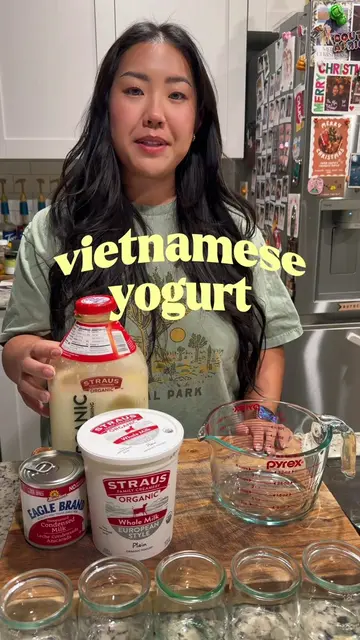 Using @CuppaBeans recipe to make my favorite Vietnamese yogurt - my only modific