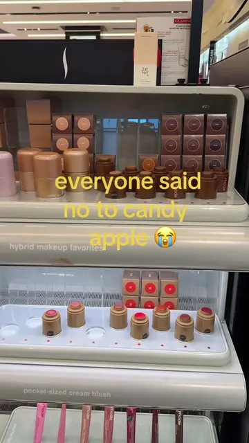 poor Candy Apple 😭 #rhode #makeup #fyp #cosmetics 