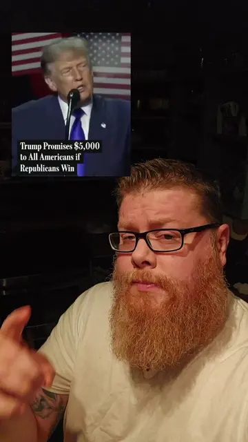 Another payment proposal from Donald Trump. We've previously heard about a poten