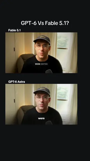 Both of these videos were edited 100% with AI. Fable 5.1 and GPT-6 Astra The cut