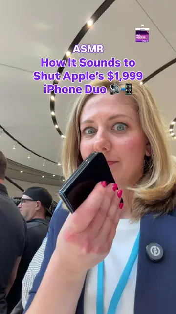 A pretty expensive fidget toy 🤣📲 #allaccess #iphoneduo #apple #appleevent #fol