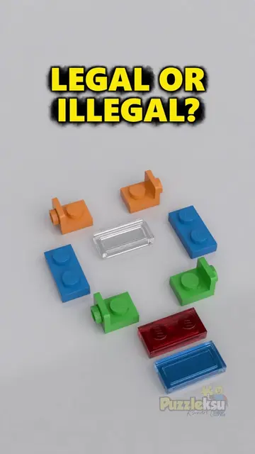 Legal or Illegal: Would you build this in LEGO? Legal or Illegal LEGO technique?