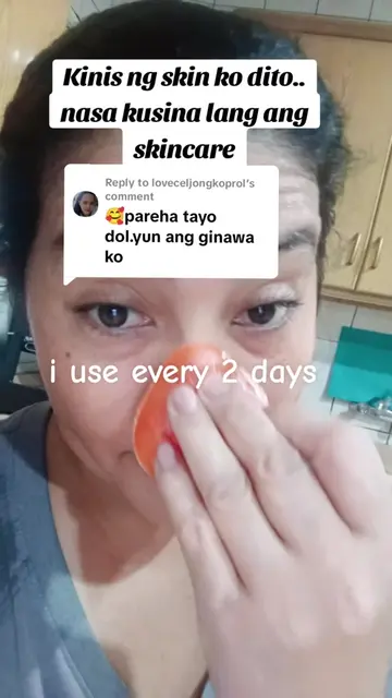 Replying to @loveceljongkoprol kusina lang ang skin care. patch test para sa mga