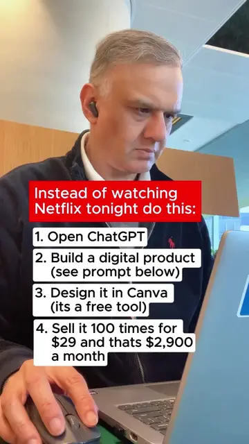 Here's exactly how I'd build a digital product, step by step - Copy each prompt 