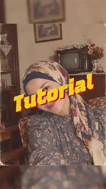 🇮🇩 Tutorial cara buat trend foto 80an yang lagi viral 📼✨ cara buat trend 80an