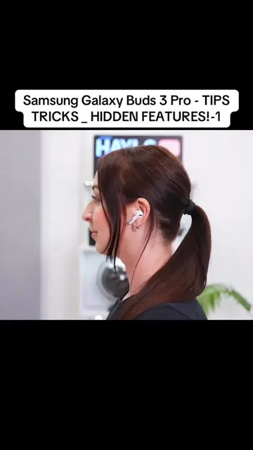 Samsung Galaxy Buds 3 Pro - TIPS TRICKS _ HIDDEN FEATURES!-1